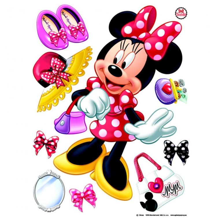 

Naklejka Disney Mini myszka Minnie mouse naklejki