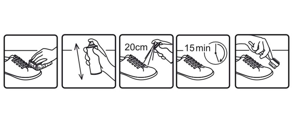 Renowator do butów zamszu nubuku ciemny brąz KAPS Marka Kaps