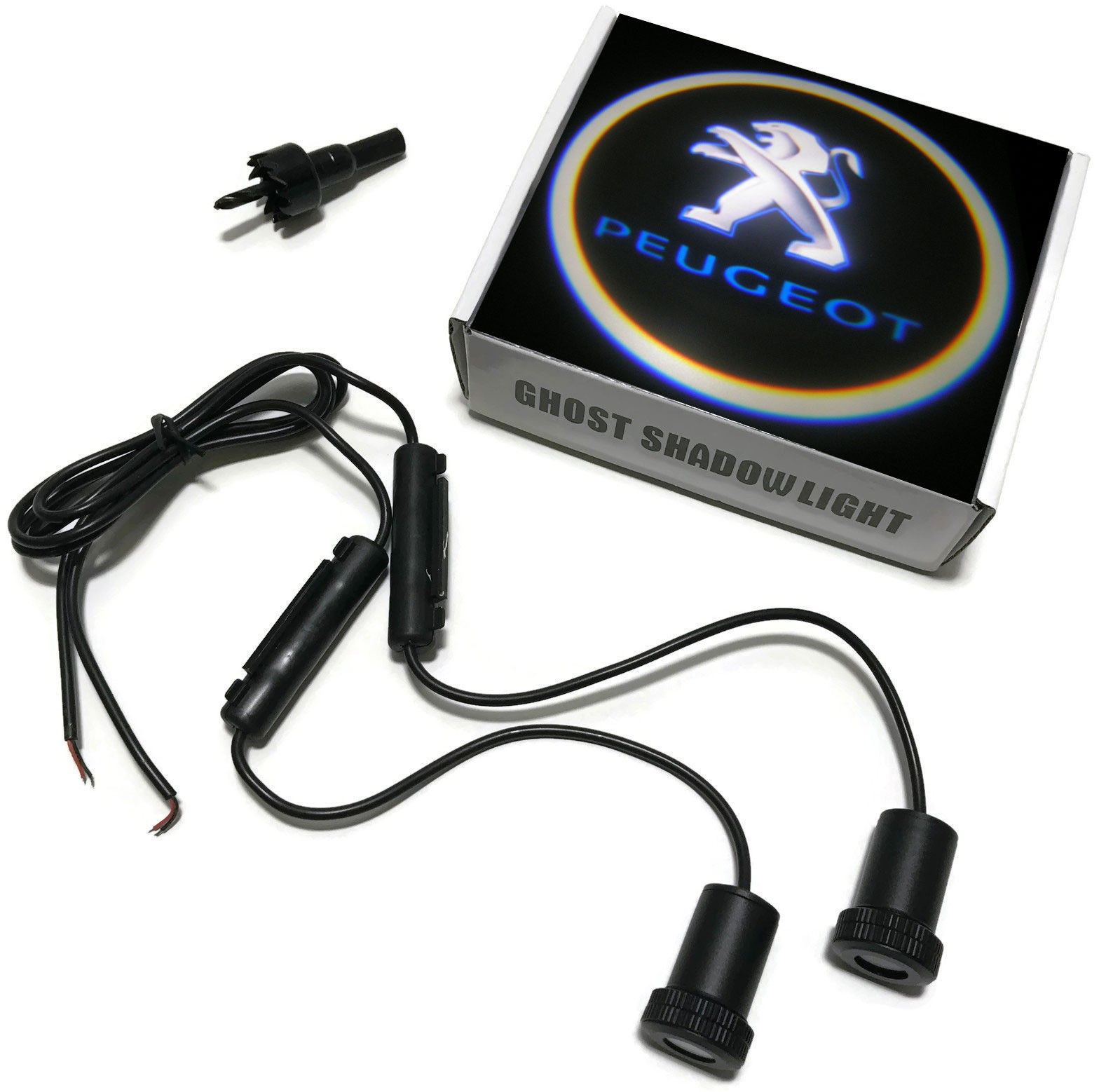 

Led Logo Projektor Peugeot Lampki 12V Otwornica