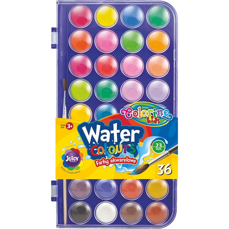 

Colorino Farby Akwarelowe pędzelek