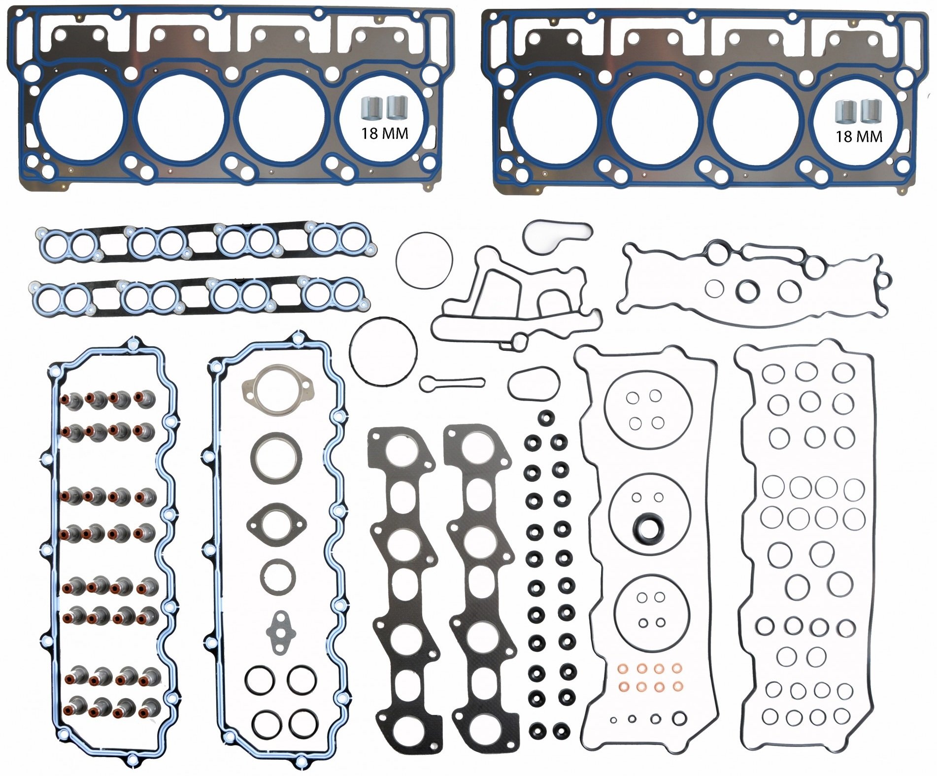 ущільнювачі двигуна Ford F250 F350 6 . 0 DIESEL 04 - 07 foto 1