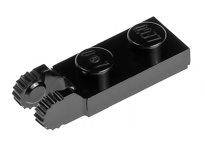 

Lego Płytka z zaczepem 1x2 44302 czarna
