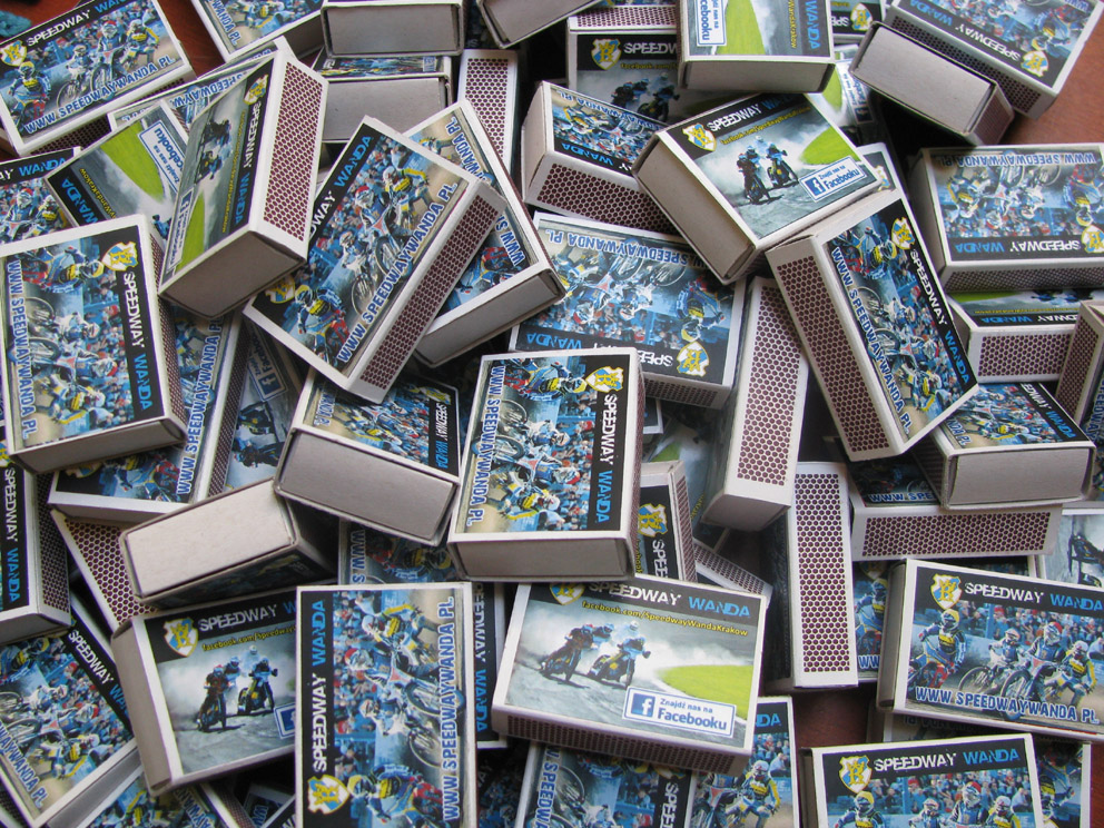 ZAPAŁKI WYBORCZE dowolna grafika -100szt 2-stronne Marka inna marka