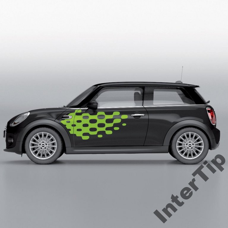 Dekor boczny naklejki drzwi Mini F56 51142355194