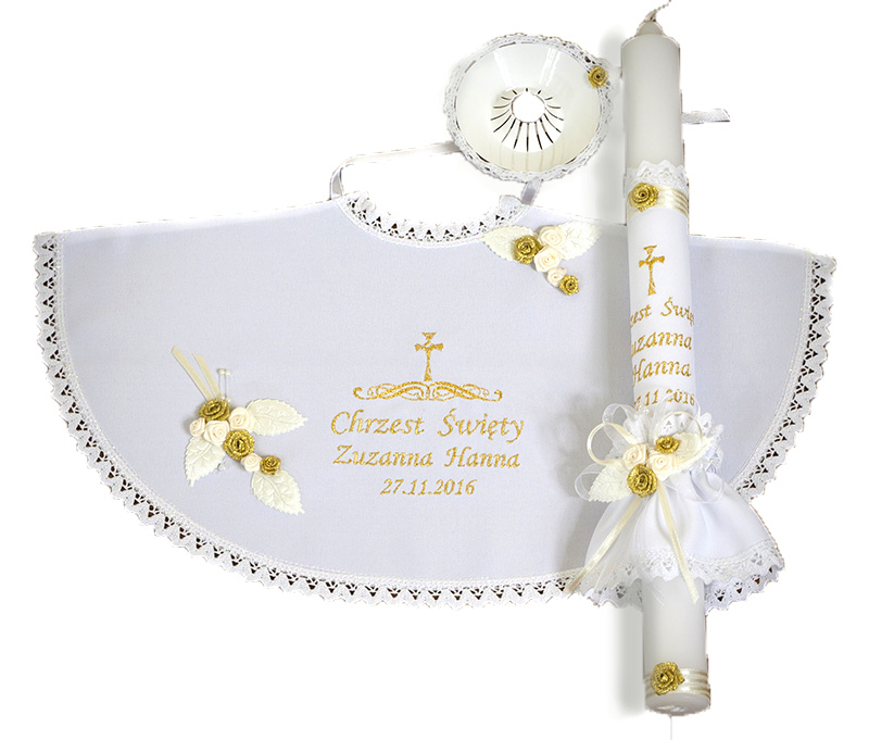НА КРЕЩЕНИЕ БЕЛАЯ SZATKA И СВЕЧА В КОМПЛЕКТ!!!