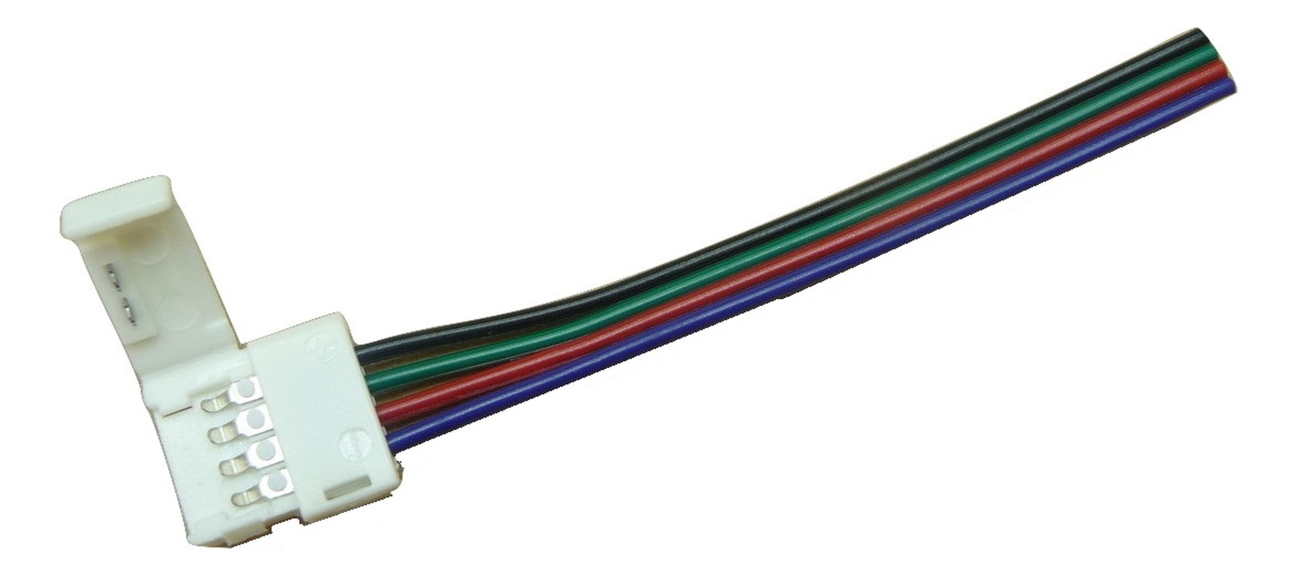 

Złączka złącze do taśmy Led 10mm z przewodem Rgb