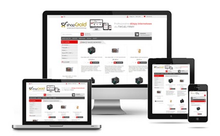 Sklep internetowy na 3 domeny i hosting Shopgold Rodzaj skrypty