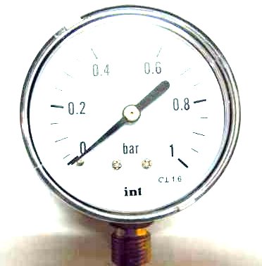 

Manometr 1 bar 63mm 1/4" boczny 002