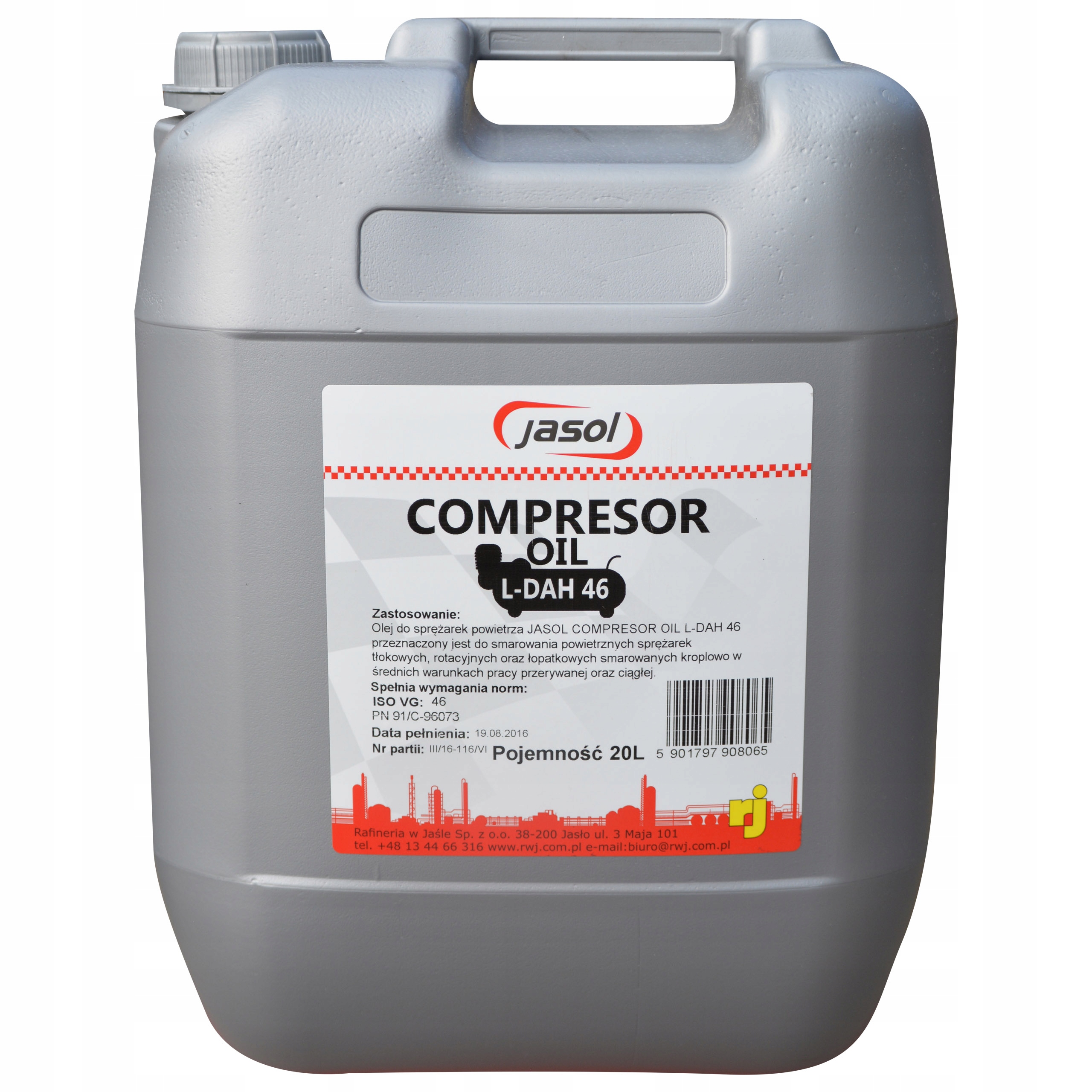 Olej do Kompresora L DAH 46 20L