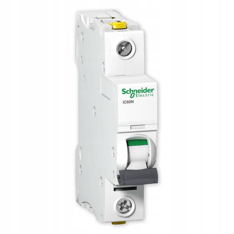 

Schneider Wyłącznik nadprądowy iC60N 1P C4A 6kA Ac