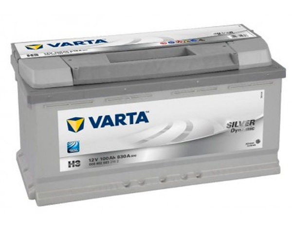 H3 - Аккумуляторная батарея VARTA SILVER DYNAMIC 100ah 830a H3