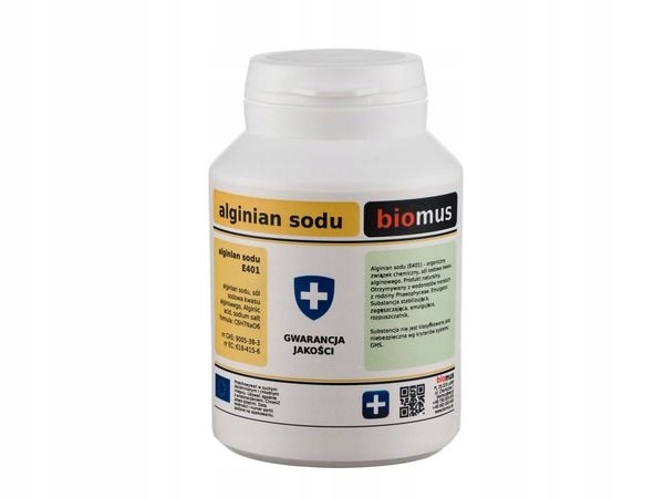 

Biomus Alginian sodu gat. czysty 100g