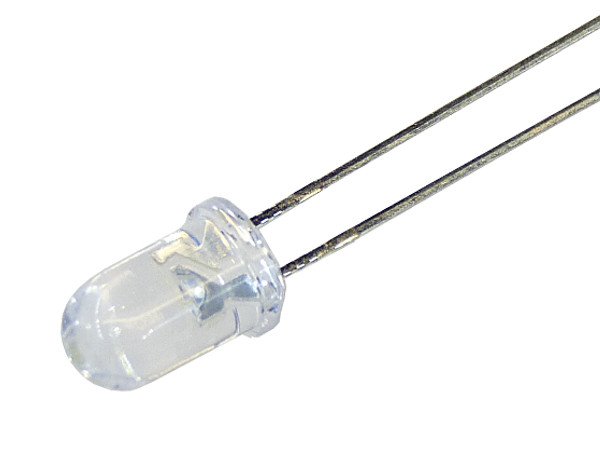 

Dioda Led Super jasna 5 mm prawdziwe 12V niebieska