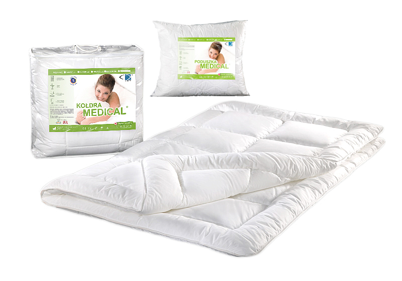 

Komplet Kołdra Medical 140x200 Poduszka 70x80