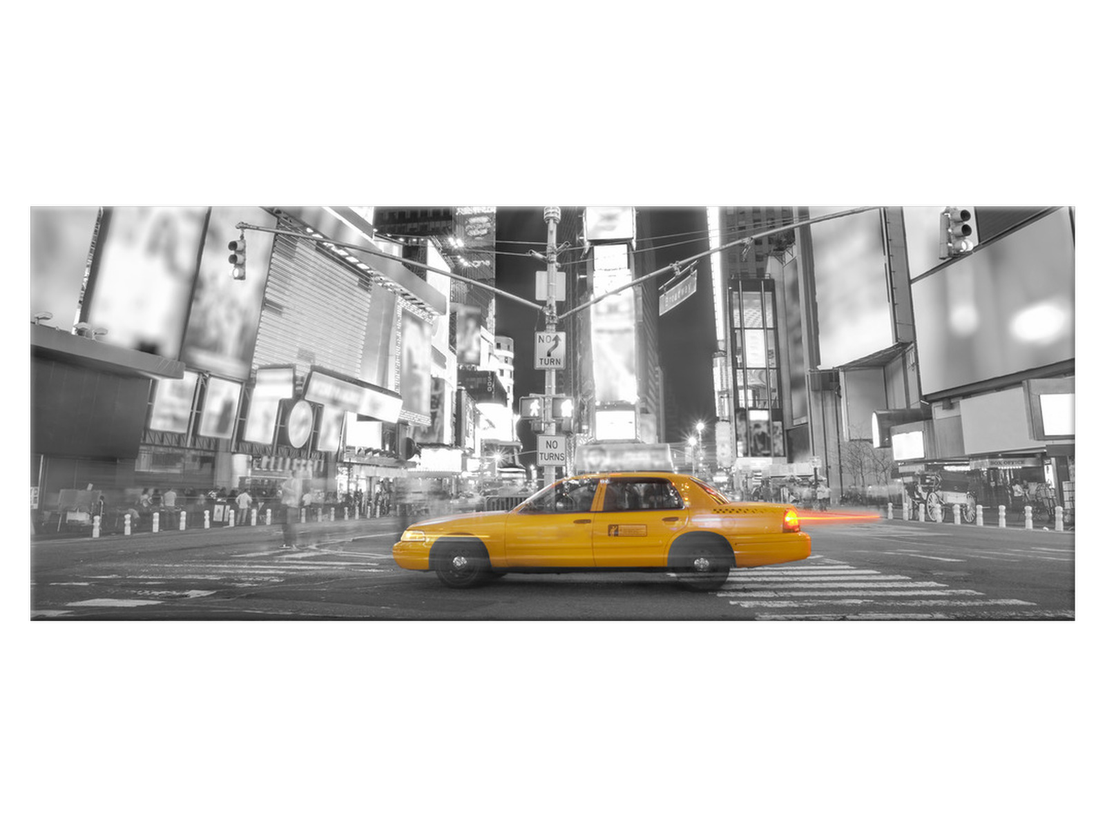 

Obraz Taxi in New York 100x40 Motoryzacja 1194A_1I