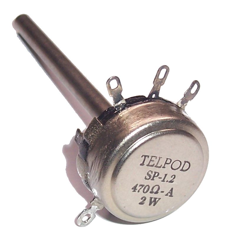 

Potencjometr Telpod SP-1.2 470ohm 470R A 2W 80mm