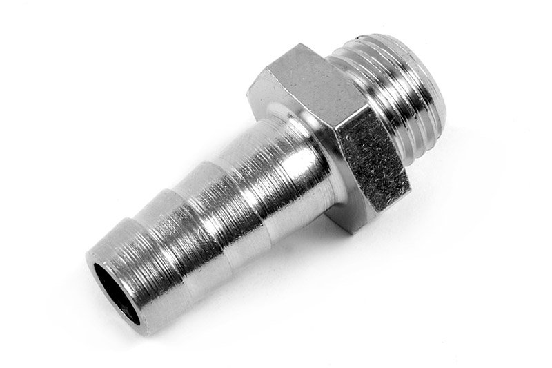 Króciec do węża 8 mm RQS GZ 3/8'' nikiel