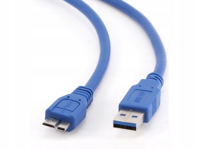 Kabel microUSB 3.0 - USB3.0 HDD 0.5m 50cm Szczecin