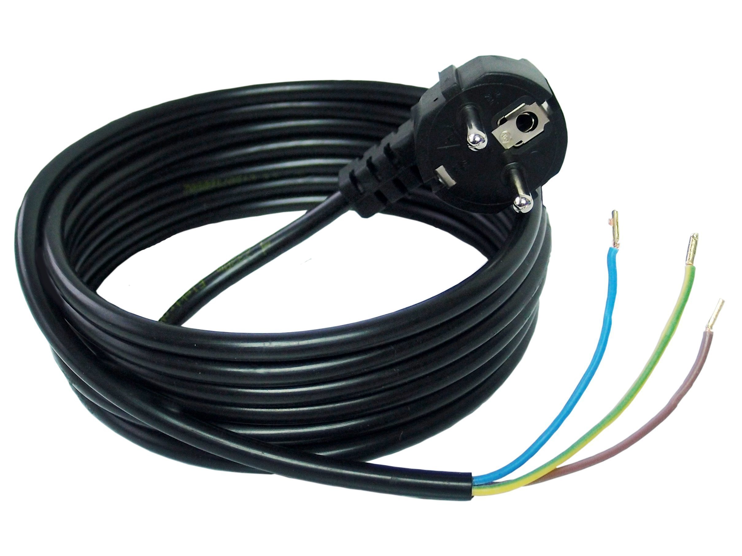 

Przewód przyłączeniowy kabel z wtyczką 3x1mm 10m