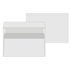 КОНВЕРТЫ C6 114x162 САМОКЛЕЮЩИЕСЯ, БЕЛЫЕ, БЕЗ ОКНА 10'