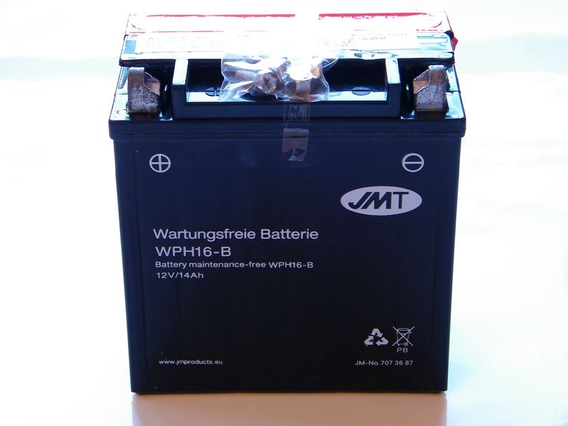 Batéria Jmt YTX16-BS-1 Suzuki Lta Ltf 500 00-03