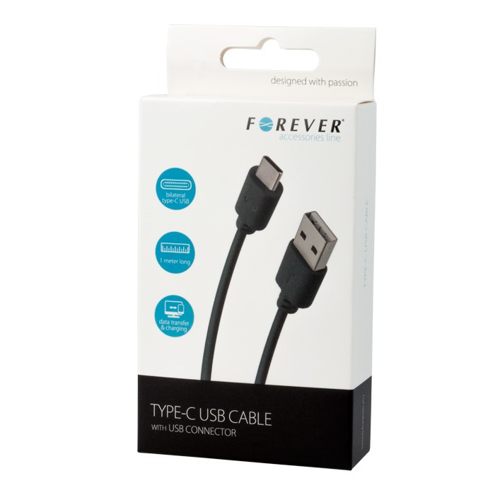 

Kabel Usb-c Typ-C 1m Kabel Usb typu C Forever