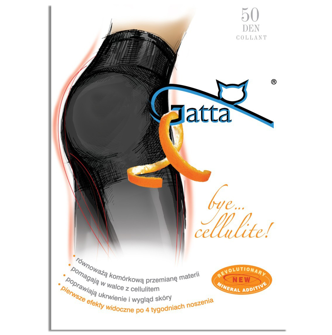

Bye Cellulite 50 gatta rajstopy Modelujące # 4 L