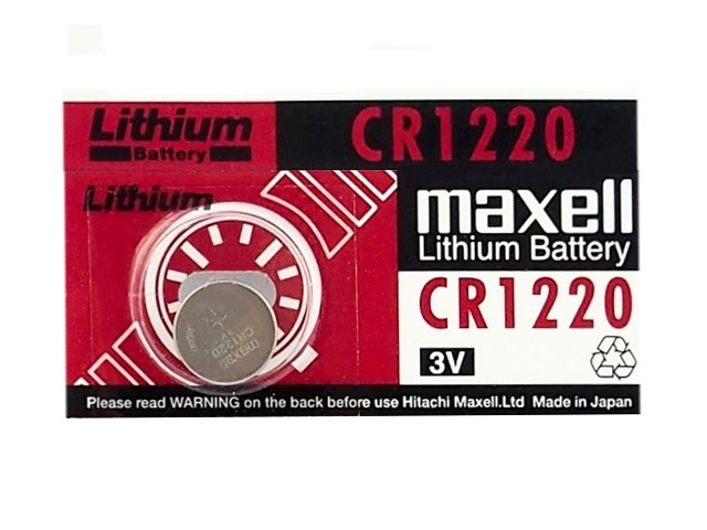 

Bateria Litowa Maxell CR1220 1220 DL Ecr 1szt.
