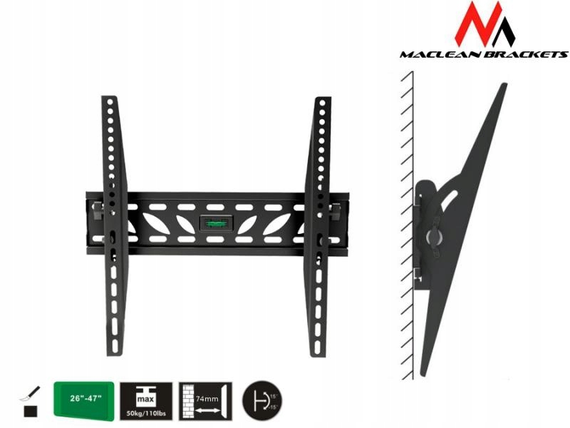 WIESZAK DO TELEWIZORA UCHWYT LCD LED 23-42 MC-579 Marka Maclean