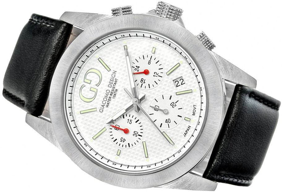 Pánské Hodinky Giacomo Design GD04005 Chrono WR100