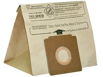 

Worki Zelmer Meteor 2 ,400.0,400.5-5sztuk+2 filtry