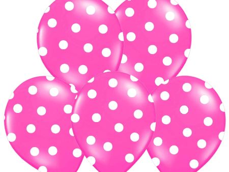 

Dekoracja Balon balony w kropki - Mix wzorów