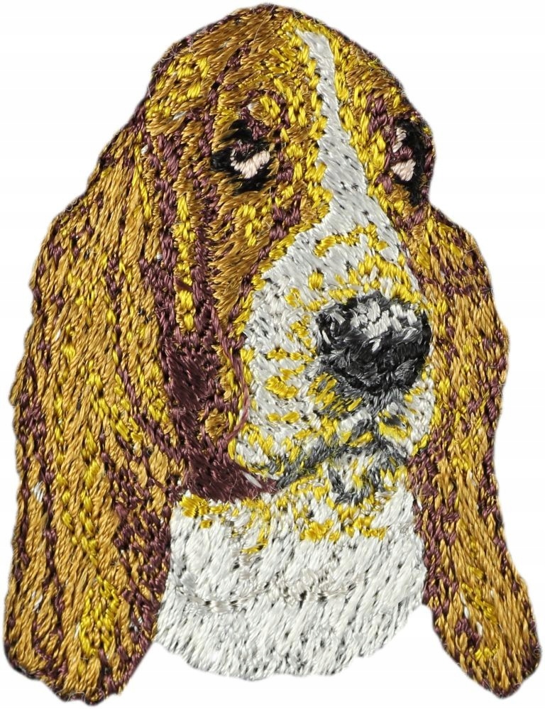

Basset Haft Naszywka Przyszywka Łata
