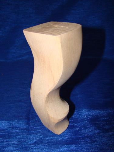 

noga drewniana do mebli gięta ludwik wys.15 cm