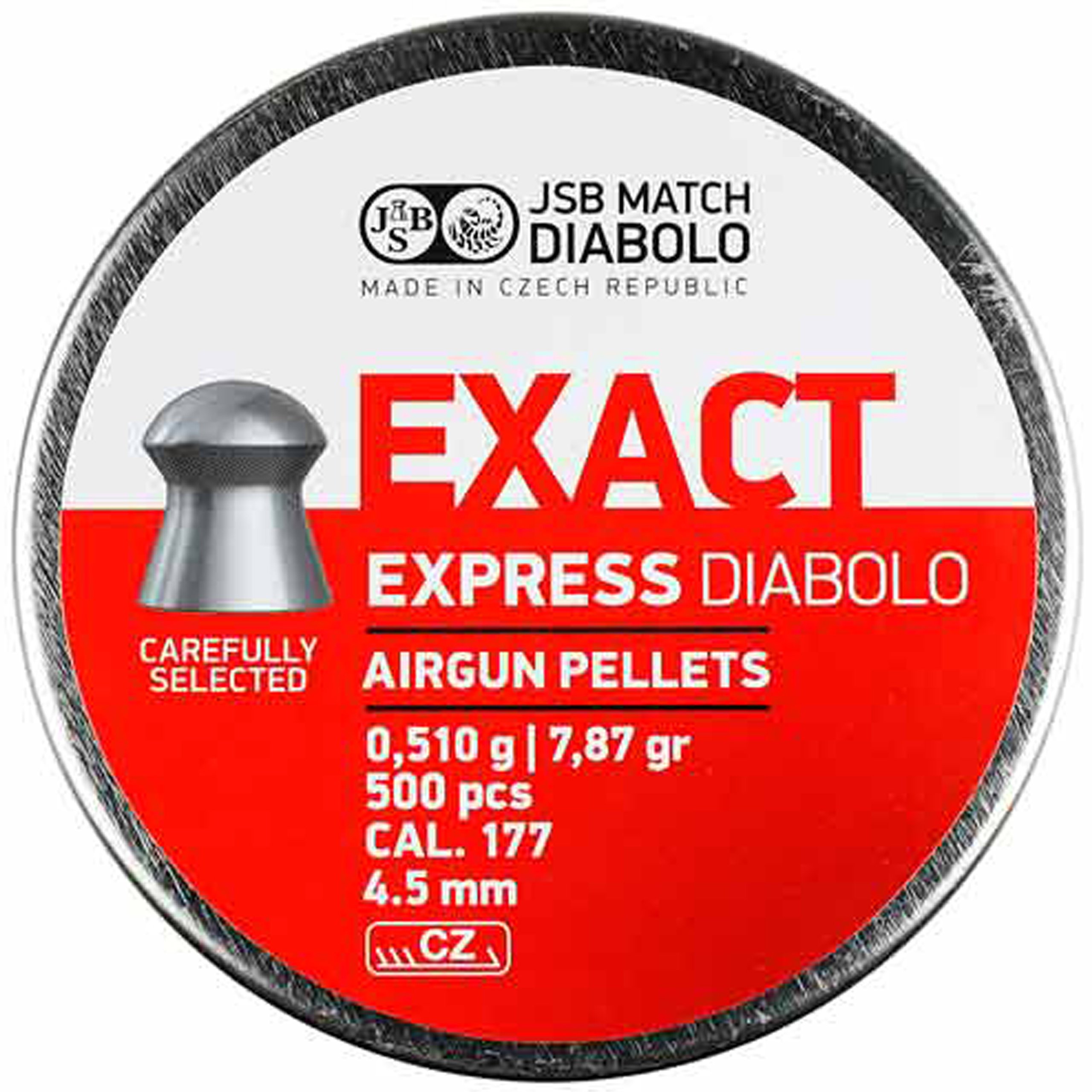 

Śrut Diabolo Jsb Exact Express 4,52 mm 4,5 celny