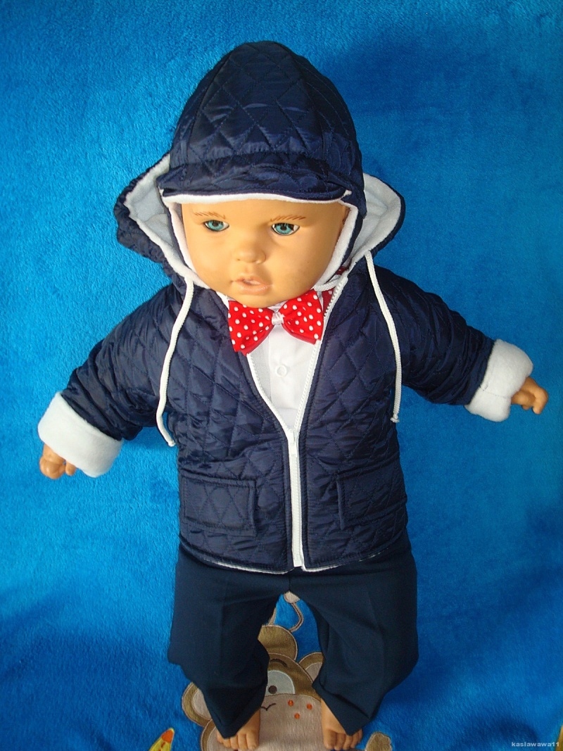 8 CZ.GARNITUREK CHRZTU KURTKA SWETEREK CHRZEST 86 Marka Inna marka