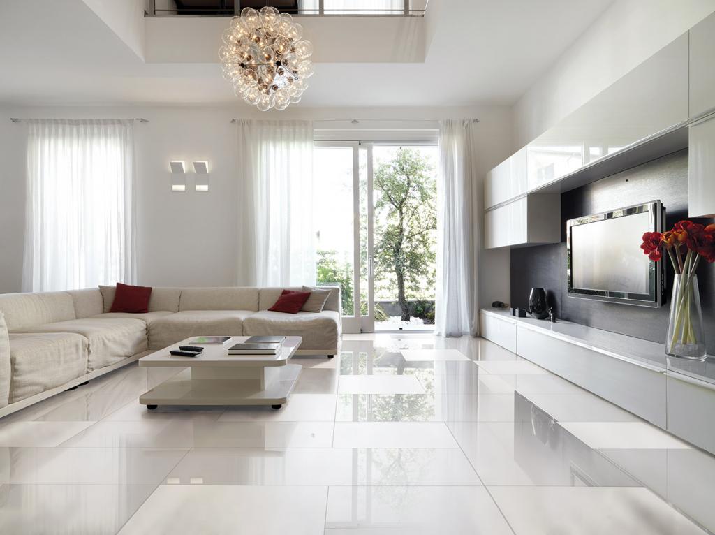 ICE WHITE 60x60 biały połysk G.1 Typ gres