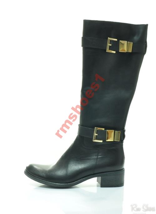 Venezia L148 Vitello Nero Kozak Damski R.38SALE