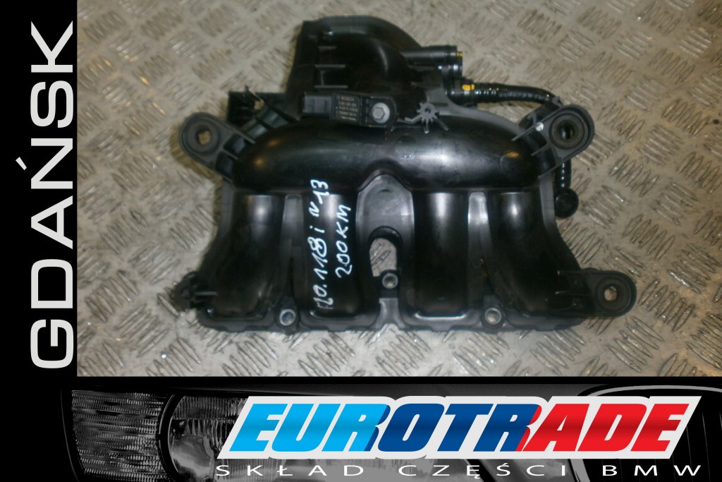 впускном коллекторе бензин