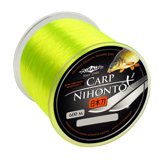 

Żyłka Mikado Nihonto Carp Fluo 0,25 7,30kg 600m