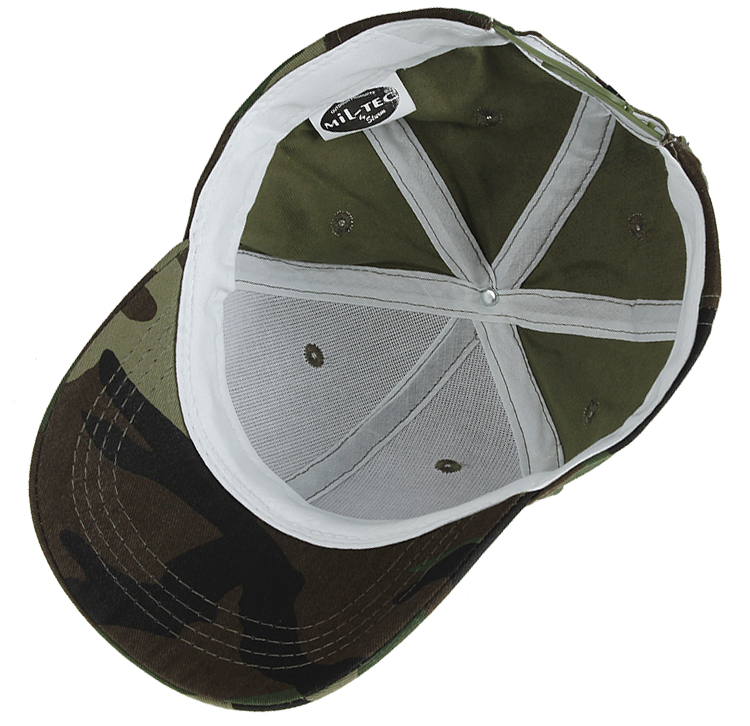 CZAPKA Z DASZKIEM CHŁOPIĘCA MIL-TEC BAWEŁNIANA DZIECIĘCA MORO CAMO WOODLAND Kolor wielokolorowy