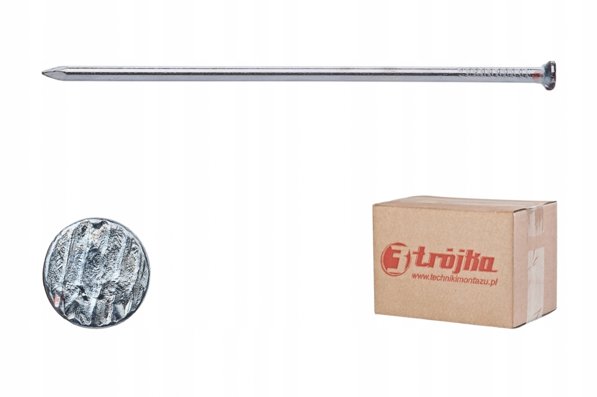 Stavební hřebíky 6.0 x 200 mm Pozinkované 5 kg