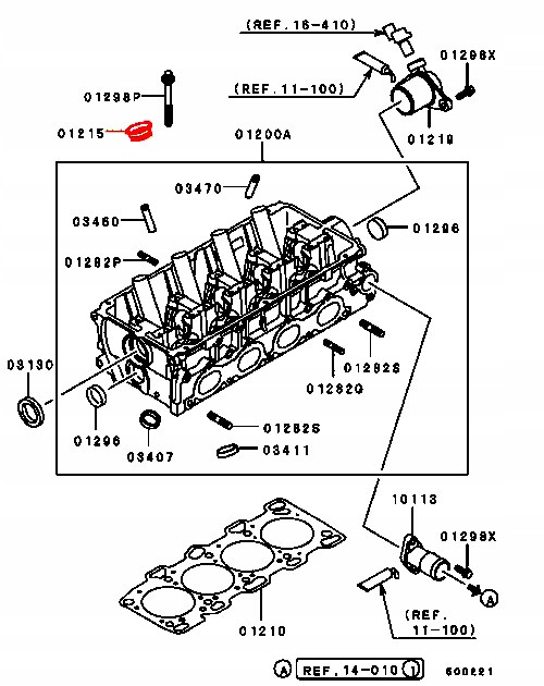MITSUBISHI SPACE RUNNER 99 USZCZELKA POKRYWY 2 0i Engine Type Gasoline