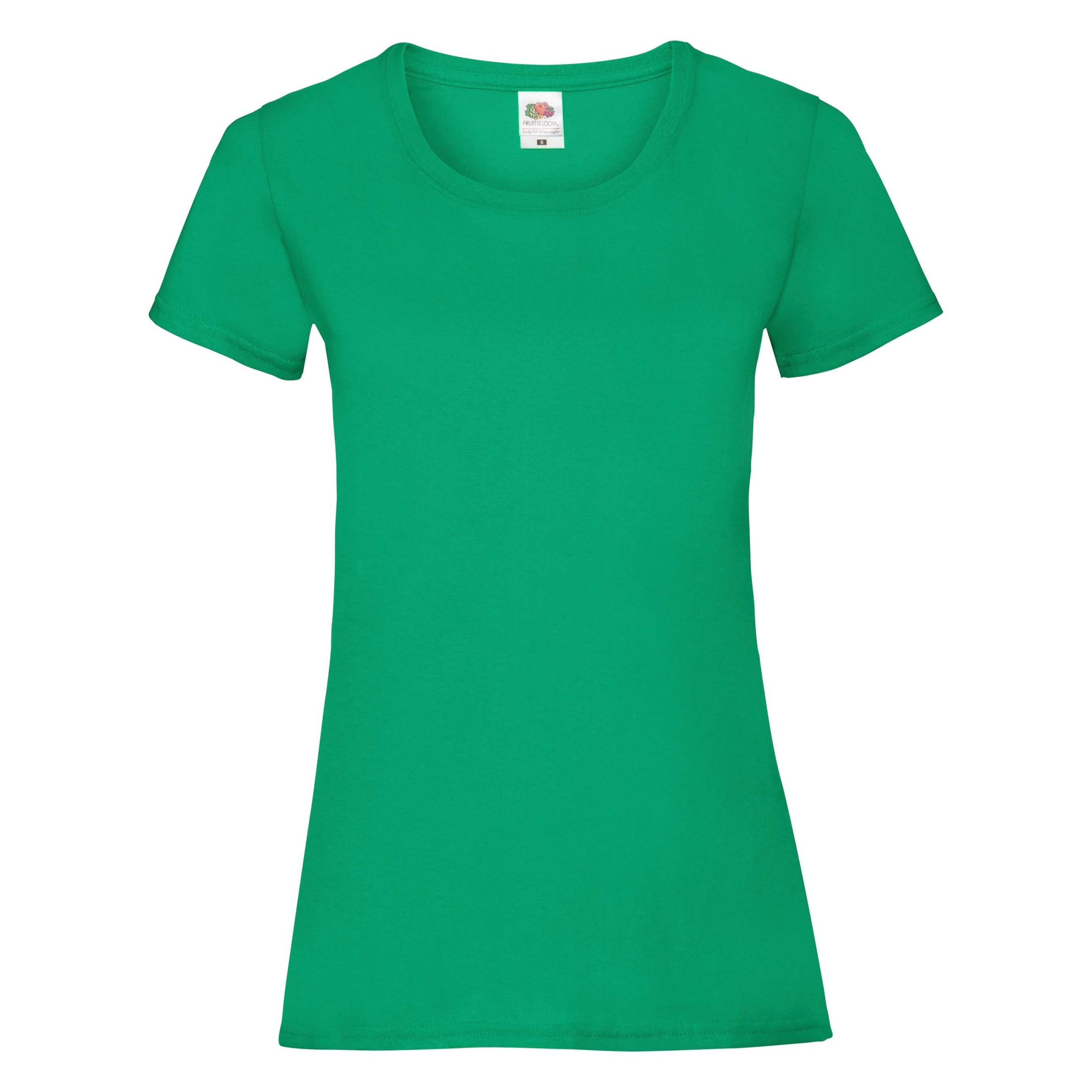 

Koszulka Damska Fruit Of The Loom T-shirt Green Xs