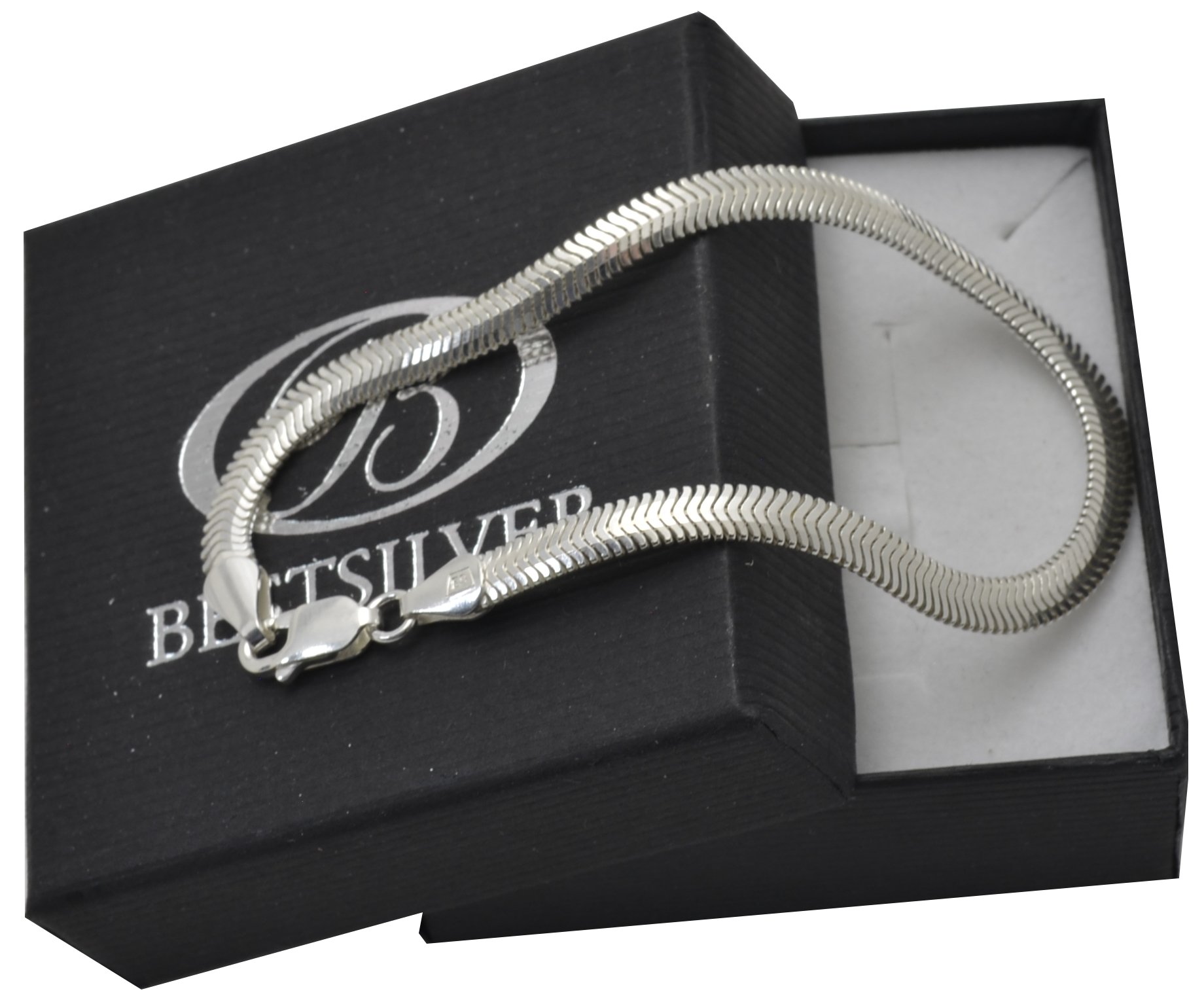 

Bransoletka Srebrna Wąż Płaski 19CM 3,3MM Srebro