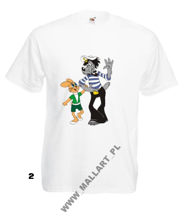 МУЖСКАЯ ФУТБОЛКА ВОЛК И ЗАЯЦ СКАЗКА, КАРТИНЫ