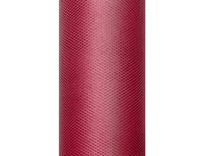 

Tiul dekoracyjny 50cm rolka 9m bordowy tiu50-082