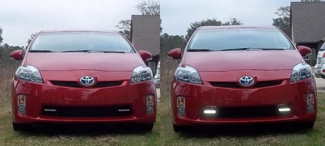 DRL EINPARTS OSRAM LED 1200lumen LAMPY DZIENNE Luminous Flux 1200 lm