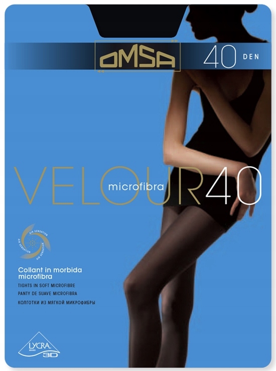 

Omsa Microfibra 40 den 3D Najwyższa Jakość 3