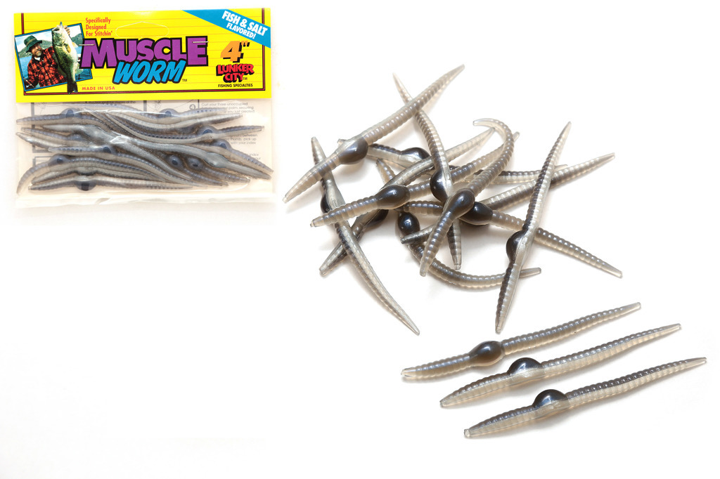 Łowna Przynęta Lunker City Muscle Worm 10szt -1